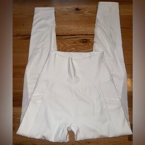 Aerie White Athletic Legging’s